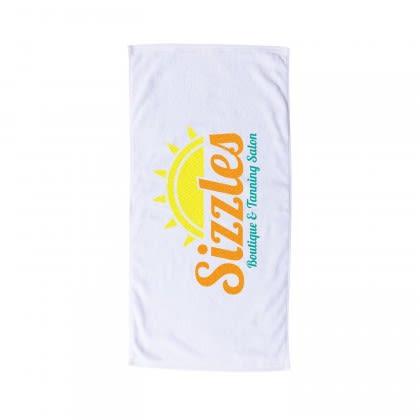 Promotional Coastal Beach Towel White